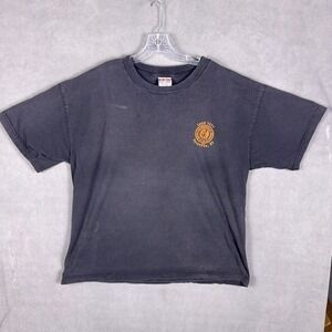 USWA Steelworkers Mens T-Shirt Mens 2XL Black Syracuse NY Vintage Y2K Read!